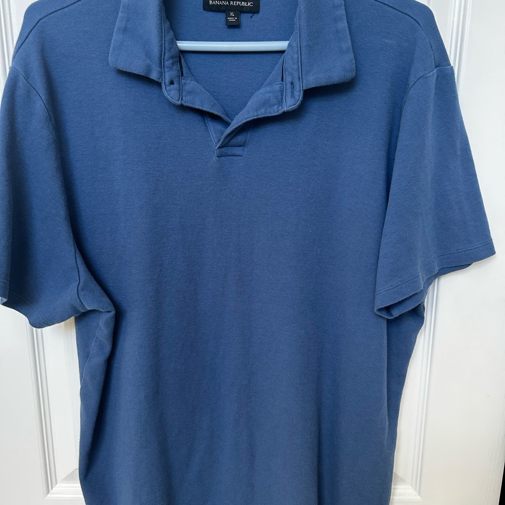 Banana Republic Men’s Polo in Slate Blue